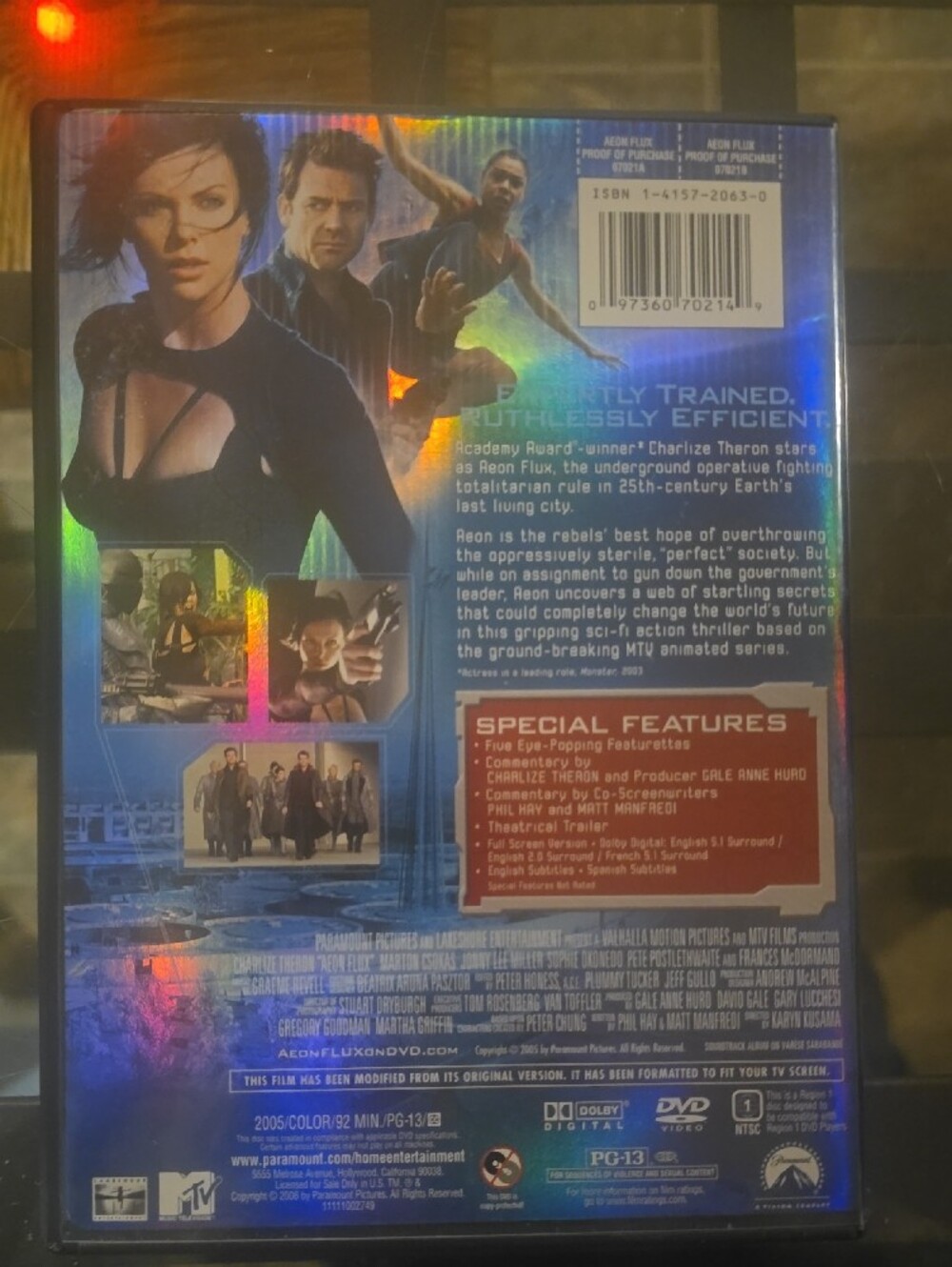 aeon flux dvd - Picture 2 of 3